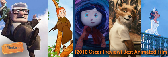 2010 Oscar Preview] Best Animated Film