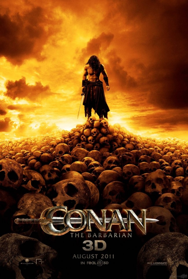 conan the barbarian poster. Conan the Barbarian stars