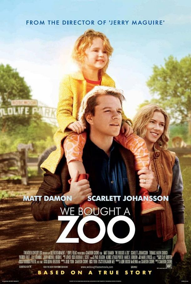 New We Bought A Zoo International Trailer Poster And