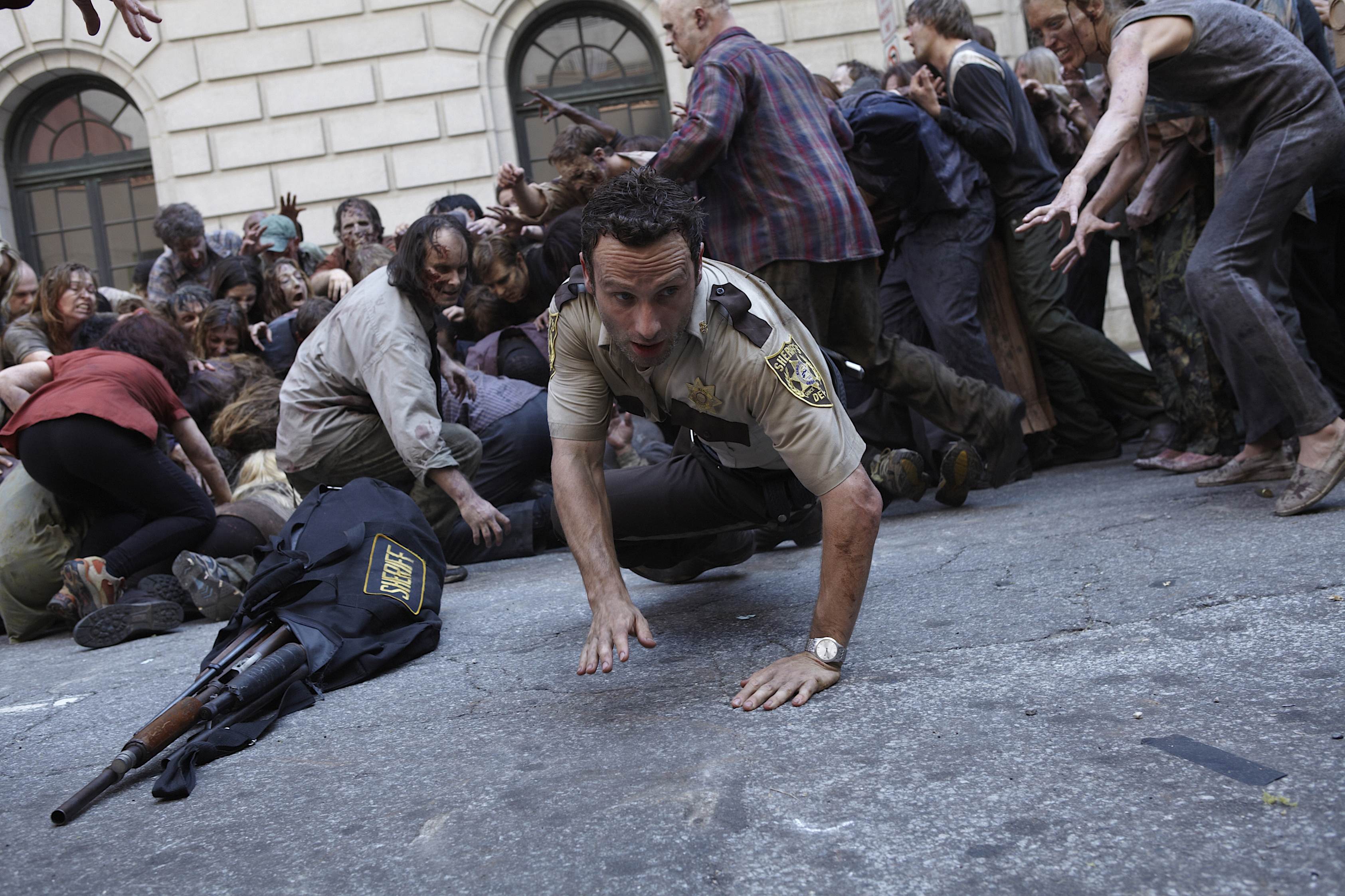 the walking dead is not universally praised for the content