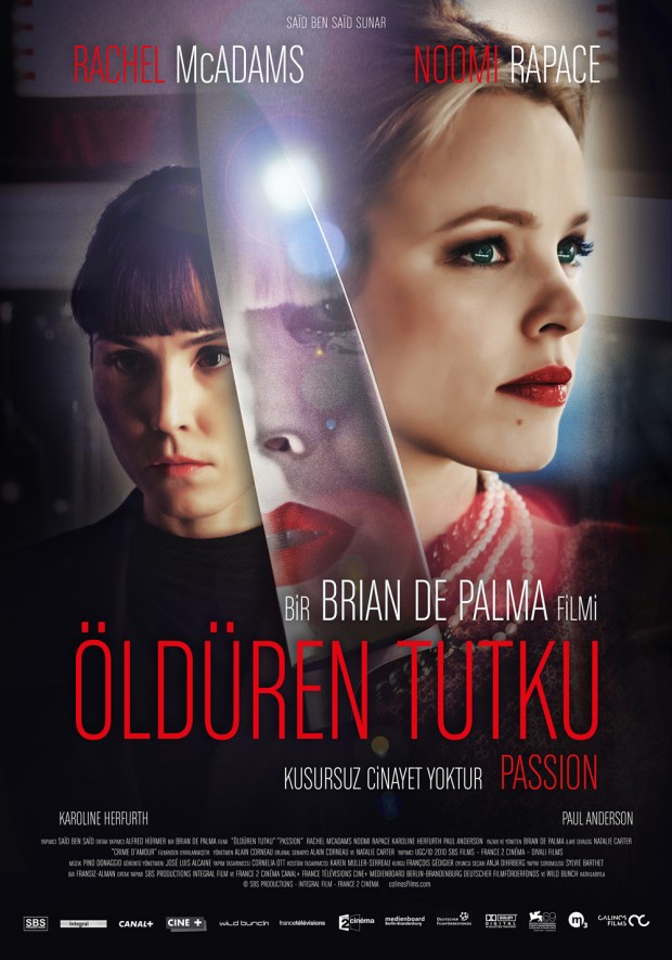 Exclusive Turkish Poster For Brian De Palmas Passion With Rachel 5922