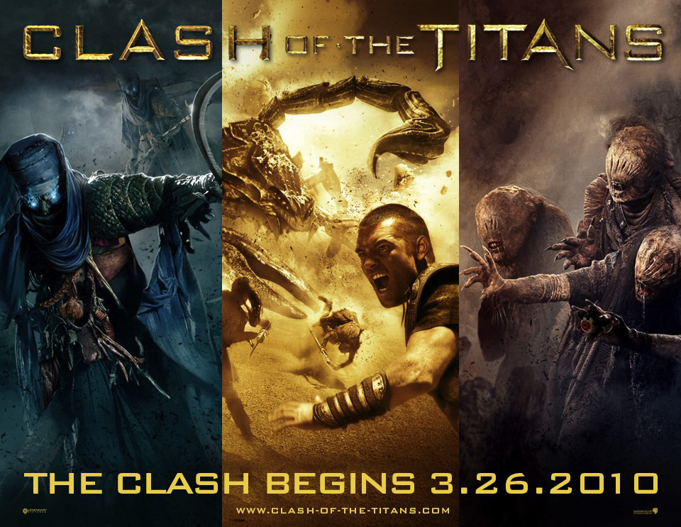New CLASH OF THE TITANS Movie Posters in High Resolution