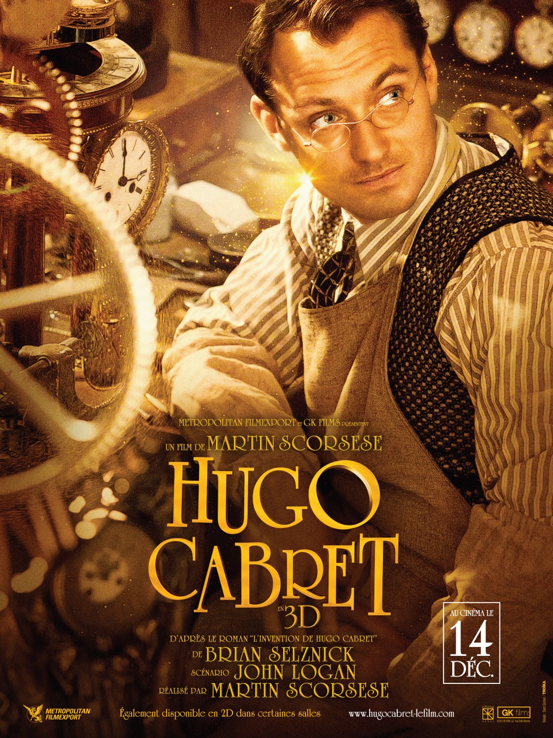 Watch: Four Minutes From Martin Scorsese's 'Hugo'; Five Posters and Q&A