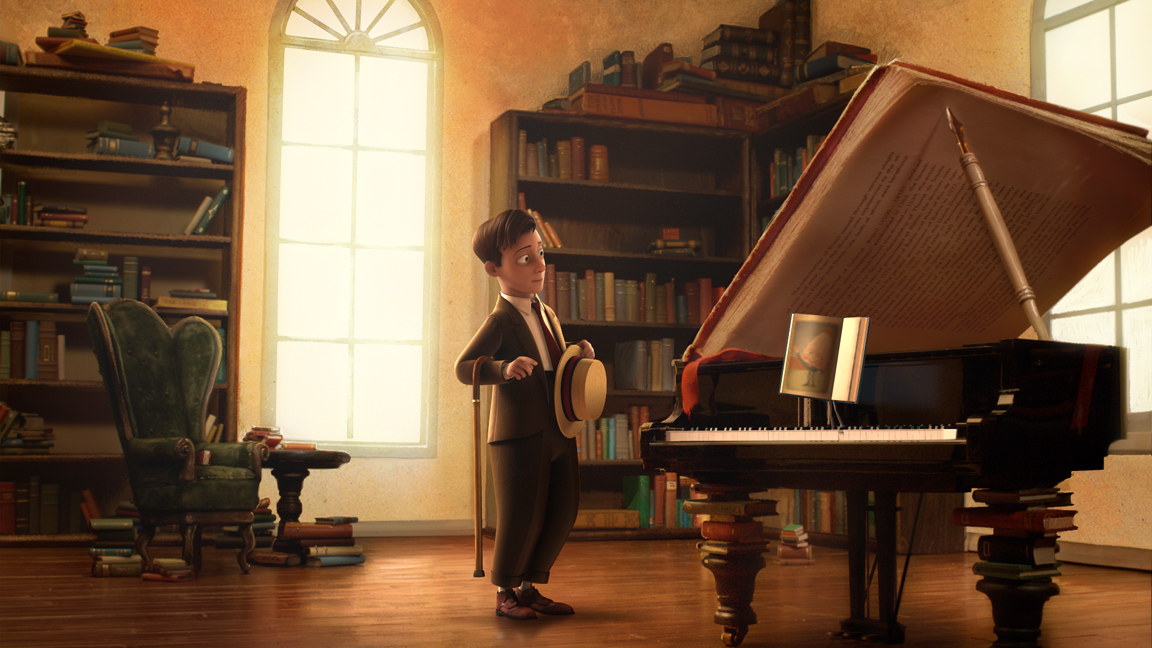 Watch: Animated Short Oscar-Winner 'The Fantastic Flying Books of Mr.  Morris Lessmore'