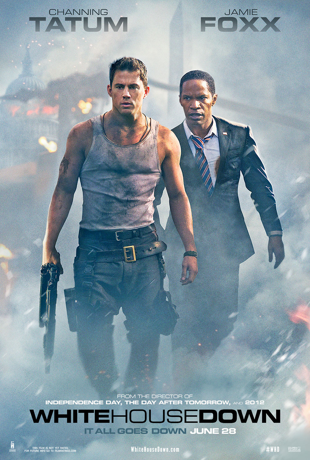 Jamie Foxx Employs A Rocket Launcher In Full Length Trailer For White House Down 