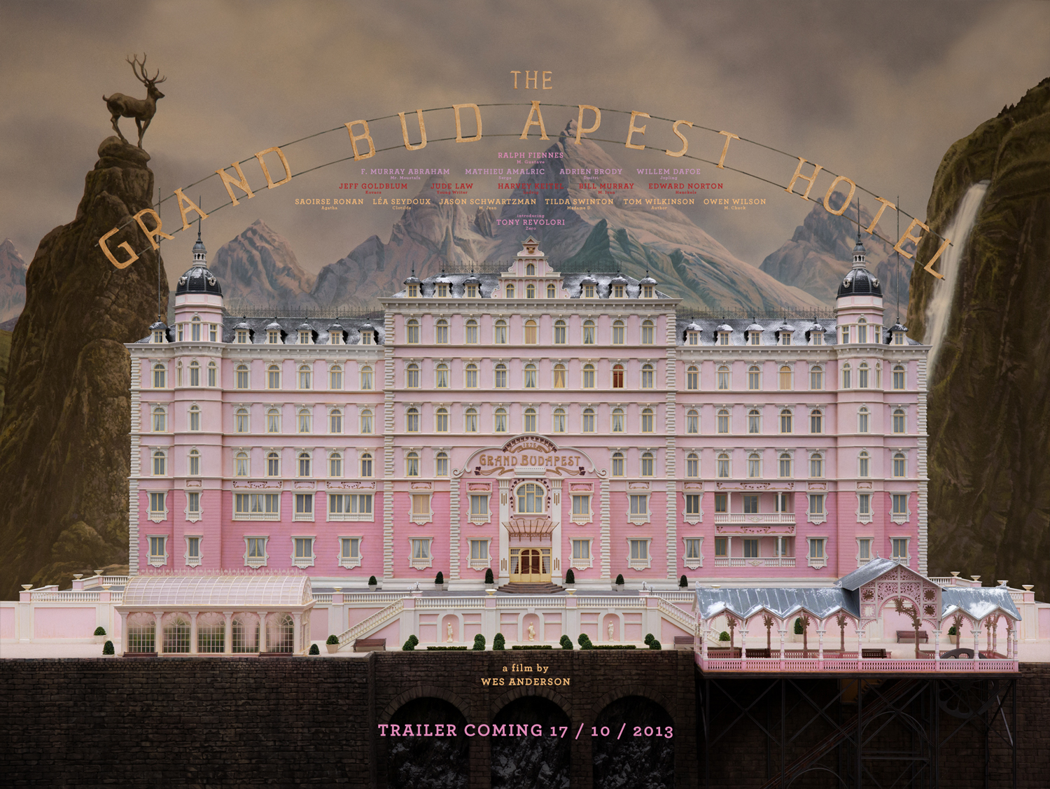 First Poster for 'The Grand Budapest Hotel' Advertises a 
