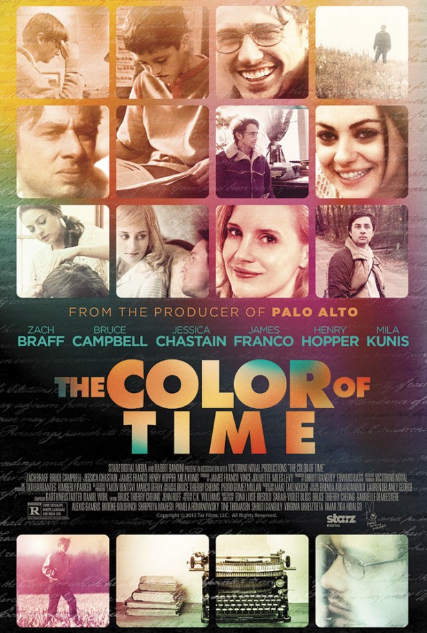 'The Color of Time' Trailer Partners James Franco with Jessica Chastain ...