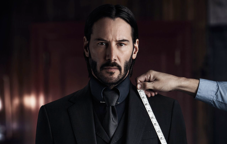 John Wick, Keanu Reeves, Ian McShane, Lance Reddick, Ruby Rose, Common,  Willem Dafoe