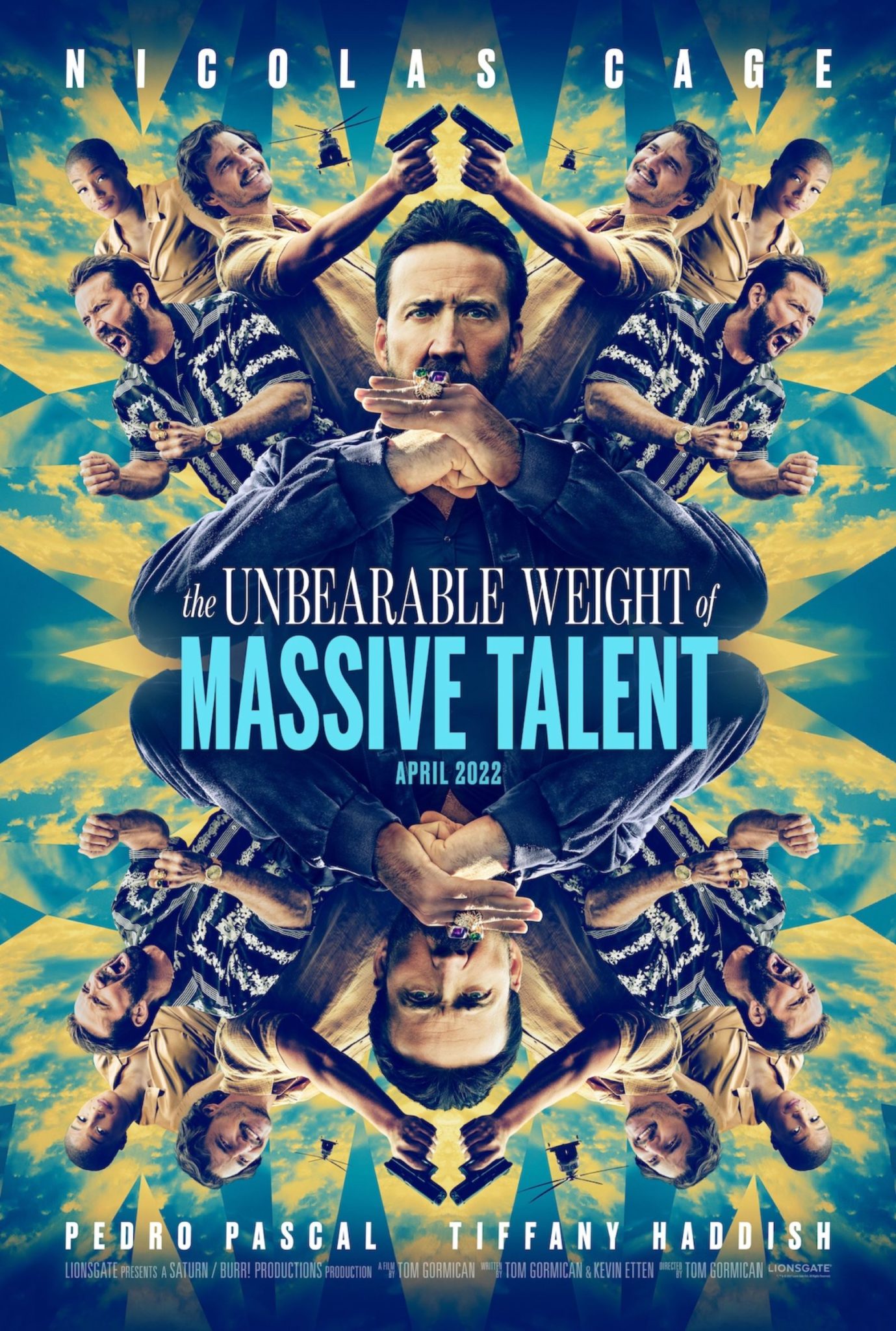 movie review for the unbearable weight of massive talent