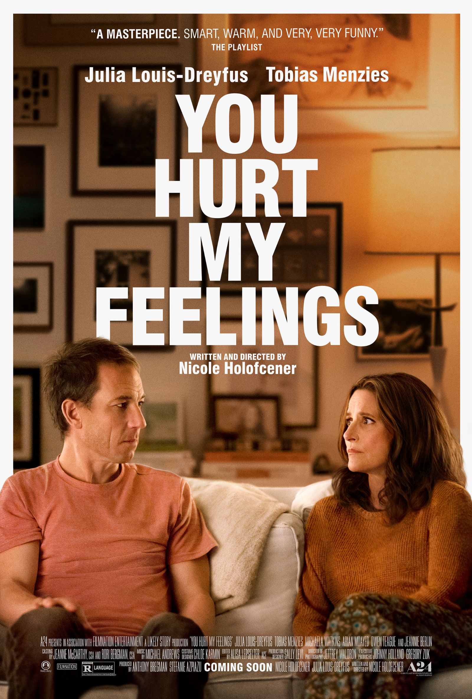 You Hurt My Feelings Trailer Nicole Holofcener & Julia LouisDreyfus